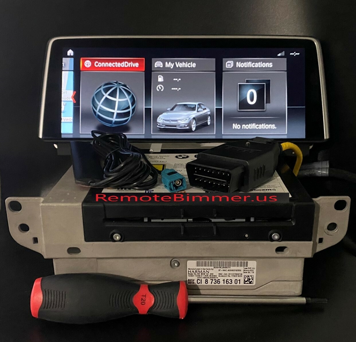 BMW NBT EVO ID6 Pre-coded for your VIN with CarPlay F30 F80 F82 F15 M3 ...