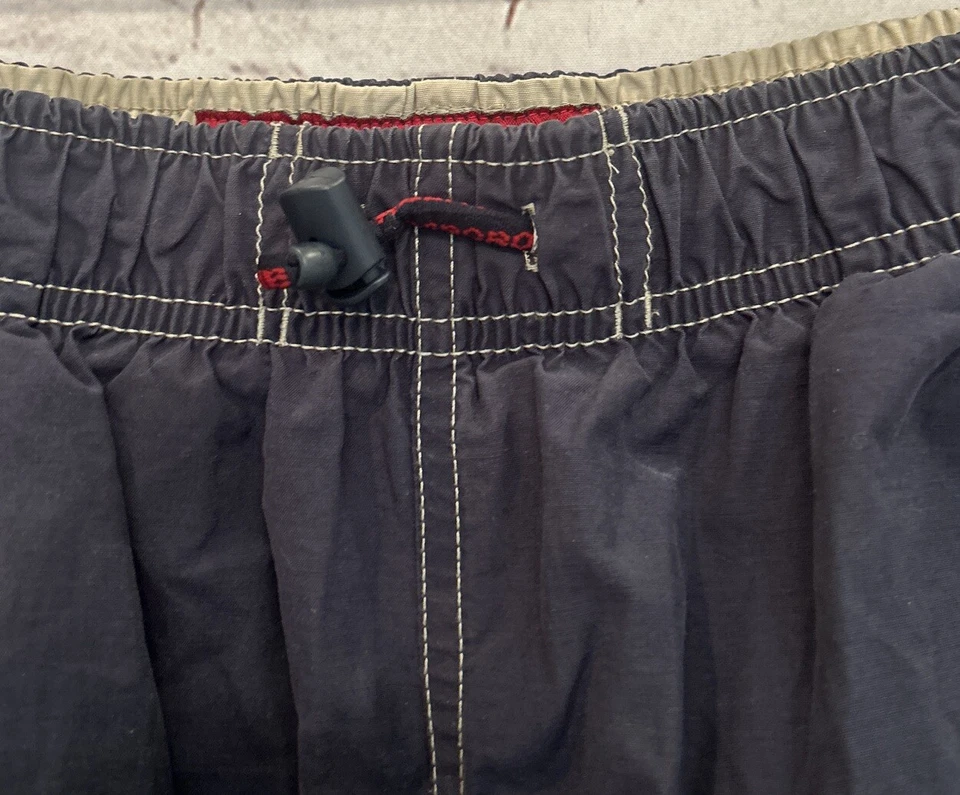 Abercrombie & Fitch Board Shorts Men's Small Vintage Cargo Blue Y2K - Image 3 of 4