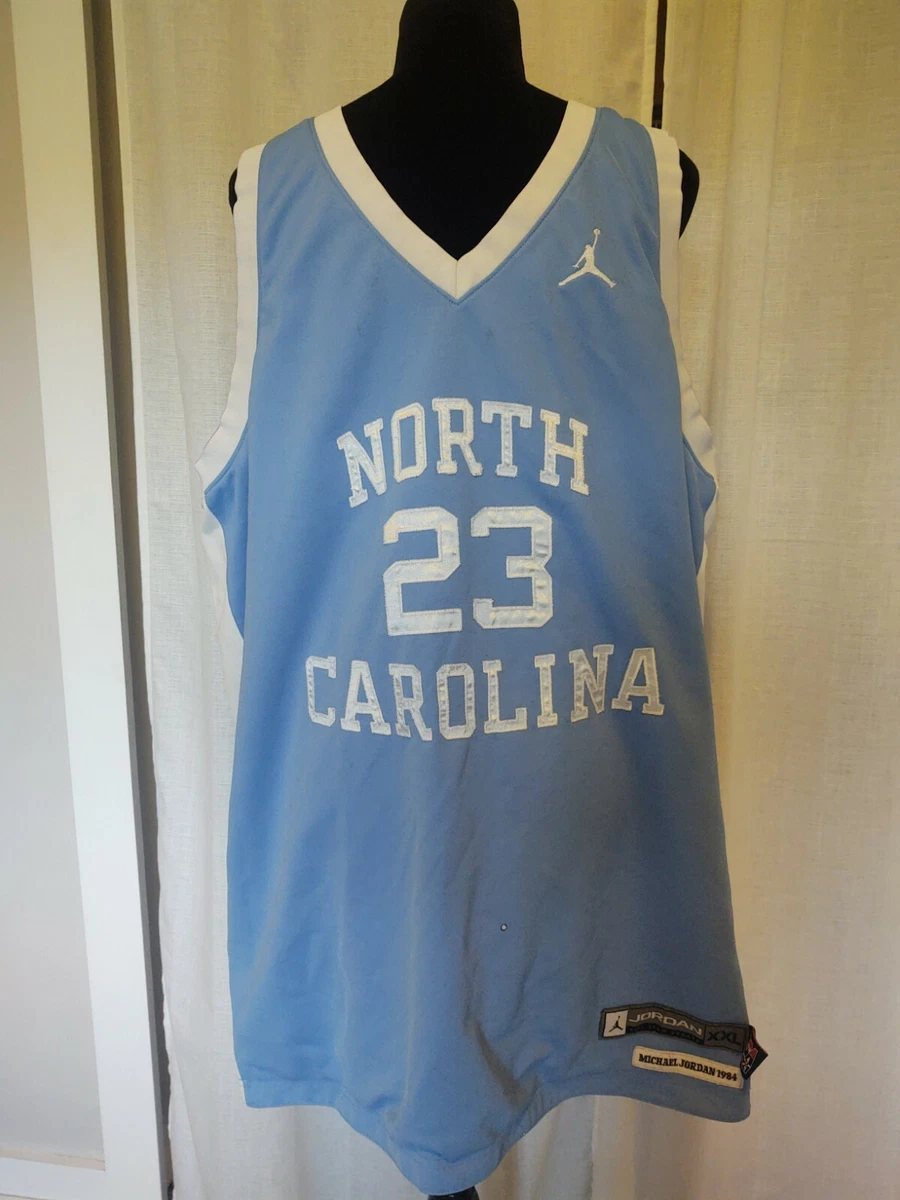 Men 23 Michael Jordan Jersey Blue North Carolina Tar Heels