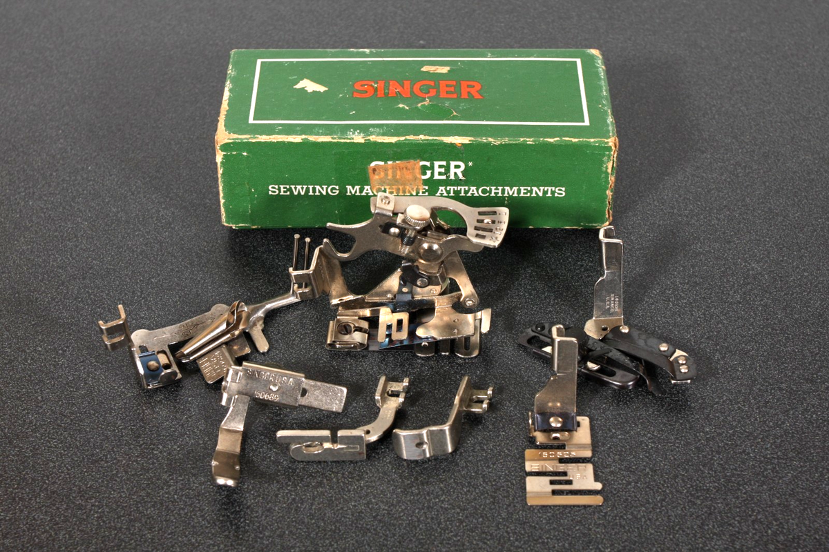 Singer 160623 Lot-of-7 Simanco Attachments for the Class 301