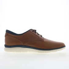 Johnston  Murphy Parson 59-3246 Mens Brown Oxfords  Lace Ups Casual Shoes
