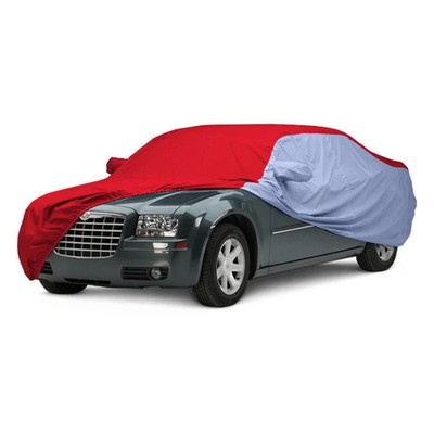 For Cadillac Fleetwood 93-94 Car Cover WeatherShield HP Two-Tone Red Custom Car