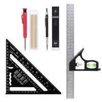 Zimmermannswinkel,Multifunktional Zimmererwinkel 17Cm Metrisch,Anschlagwinkel