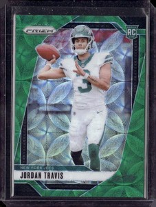 2024 Panini Prizm Jordan Travis #359 Green Scope /75