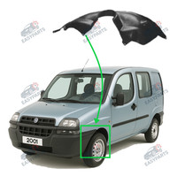 Radlauf StoßStange Locaro Vorne Links FüR Fiat Doblo 2000 - 2005