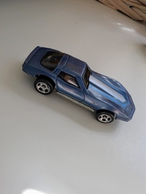 Seltene Hot Wheels Mattel Diecast 1975, 2012 TM GM Corvette Stingray - blau