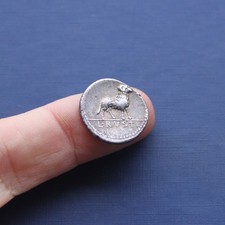 Republic Roman Silver Coin Denarius Unresearched C 100 BC