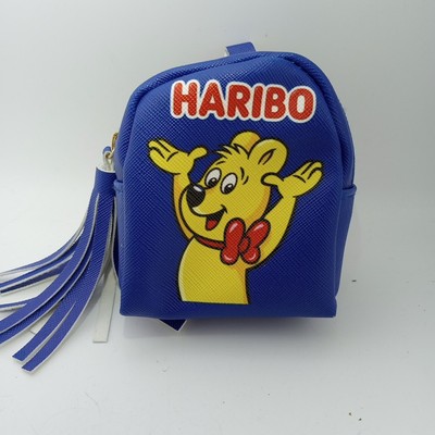#M) Harbo Tiny Blue Backpack With Tassle - Great Accessory To Your Backpack