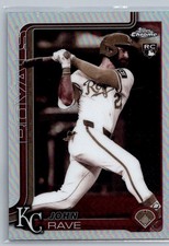 2025 Topps Chrome Update #USC136 John Rave Sepia Refractors