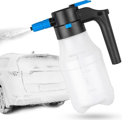 #ad 1.5L Electric Car Foam Sprayer Foam Sprayer for Car Wash with USB Rechargeable $26.99