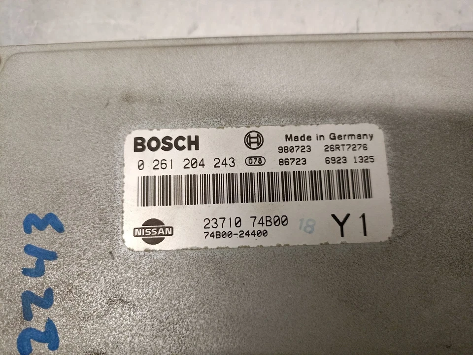 2371074B00 CENTRALINA MOTORE / 0261204243 BOSCH / 5421129 PER NISSAN MICRA II K - Immagine 4 di 4