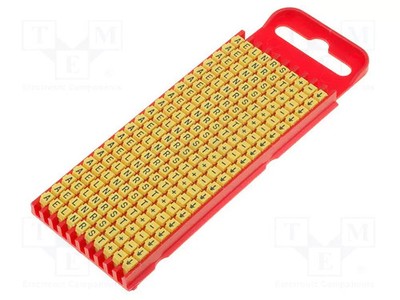 Kennzeichnung: A,E,L,N,R,S,T,+,-, Erdung 2÷2,8mm Markierungen