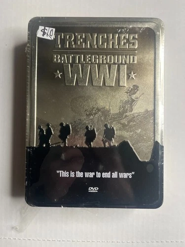 *SEALED* Trenches Battleground WW1 (DVD) 5-Disc Box Set Collectible Tin