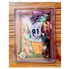 Topps 2025 Chrome Jonnu Smith Pittsburgh Steelers #257 Base Set Football Card