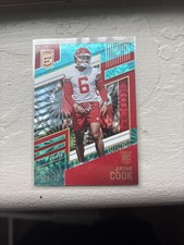 2022 Panini Donruss Elite Teal #197 Bryan Cook RC /25 Kansas City Chiefs