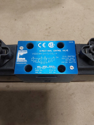 CONTINENTAL HYD VS03M-3A-G-33L-A SOLENOID VALVE NEW MISSING BOX FREE SHIPPING!!!