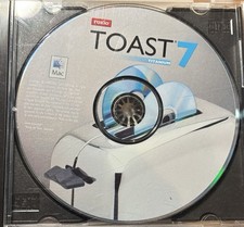 Roxio Toast 7 Titanium Mac CD-ROM w/ Key Vintage Disc Burning