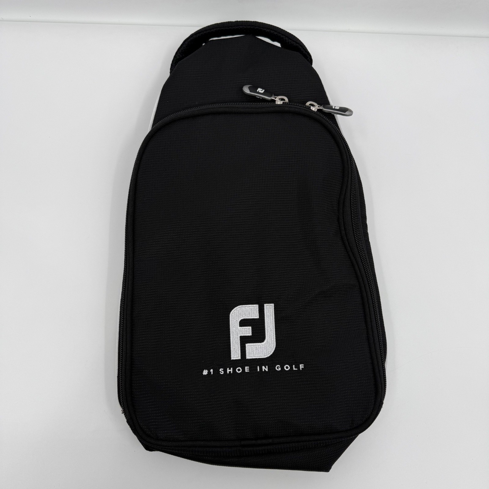 FootJoy Shoe Bag Black White Ventilated Travel Golf Handle Z
