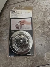Kohler Duostrainer R8801-C-BN Sink 4 1/2" Drain and 3 1/2" Strainer W/tailpiece
