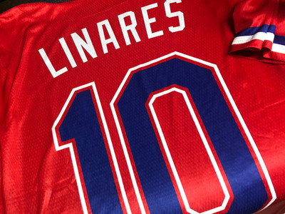 Team Cuba - Omar Linares #10 RED with SC patch