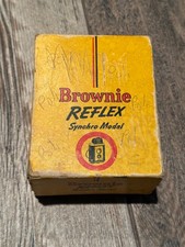 Vintage Brownie Reflex Synchro Model No. 173 Camera in Box