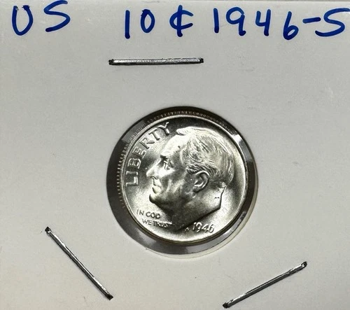 1946-S Roosevelt Dime   Choice to Gem Uncirculated