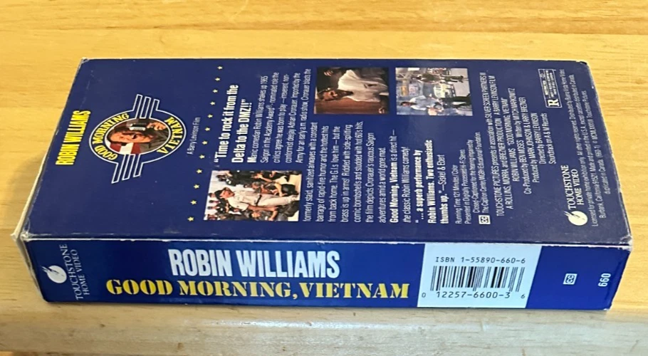 Good Morning, Vietnam (VHS) Robin Williams/Forest Whitaker ~ COMEDY ~ TESTED Foto 4 de 4