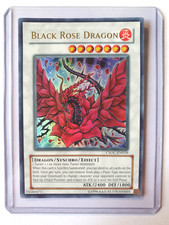 Schwarzer Rosendrache CSOC-EN039 Ultra-Rare YU-GI-OH Englisch Light Played