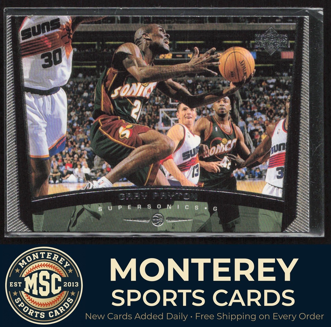 Gary Payton 1998-99 Upper Deck #264 Seattle SuperSonics