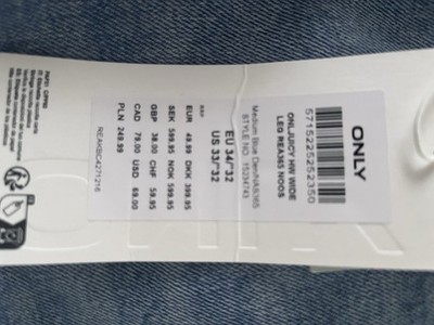Only Blue Denim Jeans