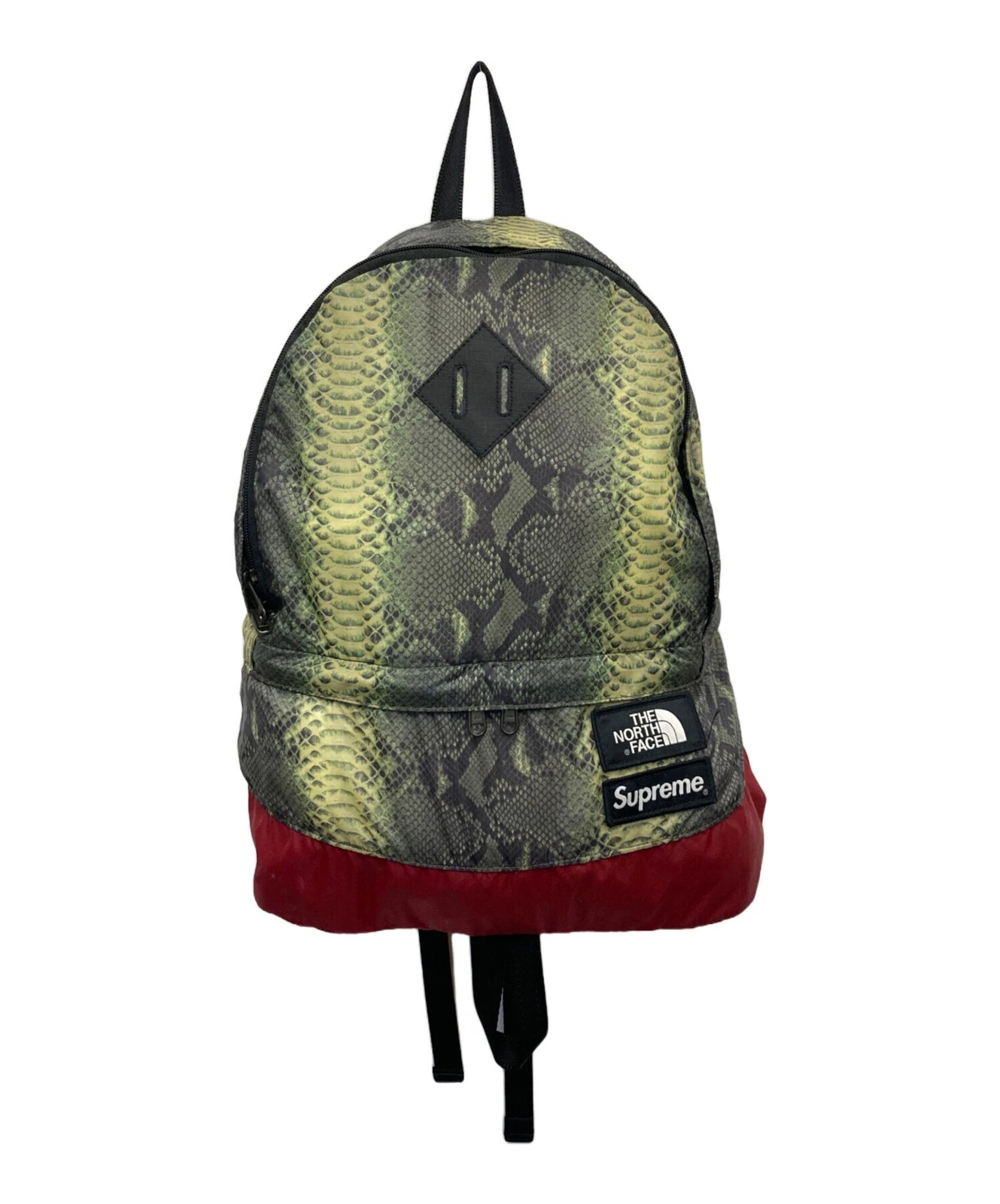 SUPREME Pack de jour léger peau de serpent NF0A3KVJ vert