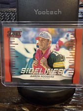 2016 Score - Sidelines Aaron Rodgers #5 Red