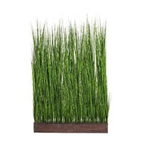 Artplants KüNstliches Fuchsschwanzgras Raumteiler Winnie, GrüN, 100X20X150Cm