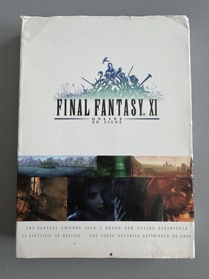Final Fantasy XI Online (PlayStation 2) PS2 (Brand New &Factory Sealed!)
