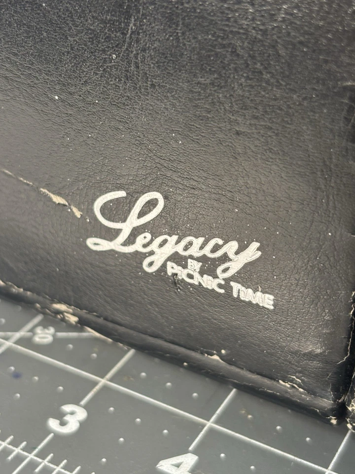 Legacy by Picnic Time Manhattan Cocktail Case – Elegant Travel Bar Set Martini - Image 3 of 4