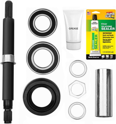 #ad Whirlpool Washer Tub Bearing and Drive Shaft Kit MTW6600TQ0 MTW6300TQ0 MTW6500TQ $62.47