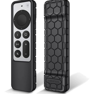 Fernbedienung Hülle kompatibel mit Apple TV Siri Remote Silikon Schutzhülle Slim
