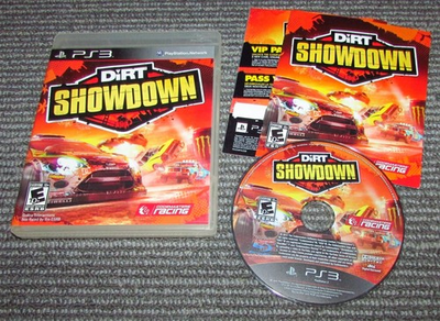 #ad DiRT Showdown for PlayStation 3 PS3 Complete Fast Free Shipping $19.95