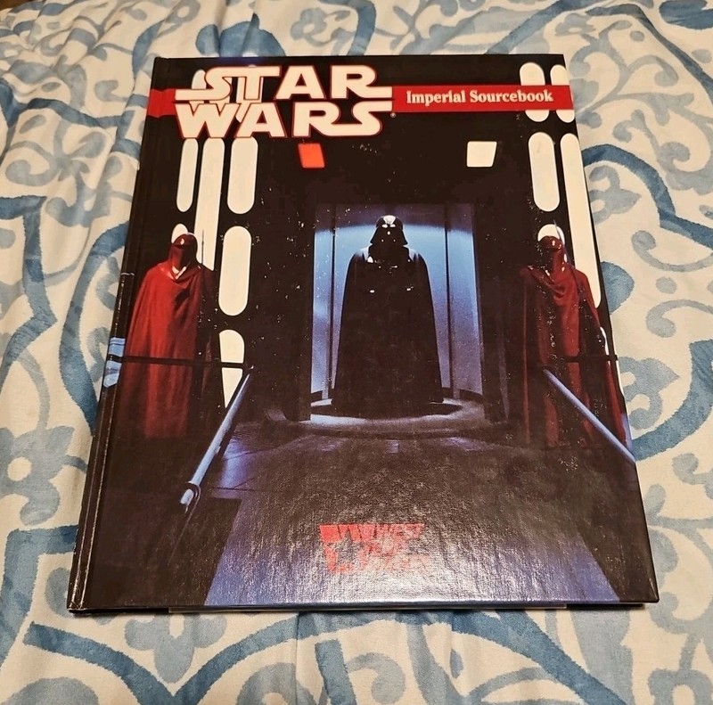 Star Wars Imperial Sourcebook Hardcover West End Games Roleplaying 1989 1st Ed