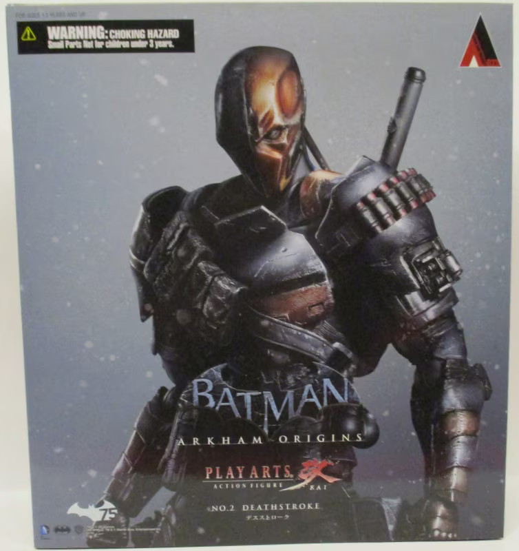 BATMAN:ARKHAM ORIGINS PLAY ARTS改デスストローク BATMAN:ARKHAM ORIGINS PLAY ARTS改デスストローク Amazon.co.jp