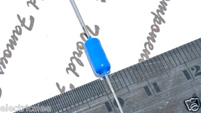 3300pF 250V PLC 2% CONDENSATORE ANTINDUTTIVO POLISTIRENE M.C.E - Foto 9