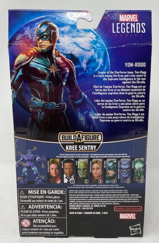 NEW!! Hasbro Marvel Legends - Yon-Rogg Action Figure - Captain