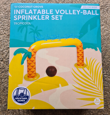 Coconut Grove aufblasbarer Volley-Kugelregner Set