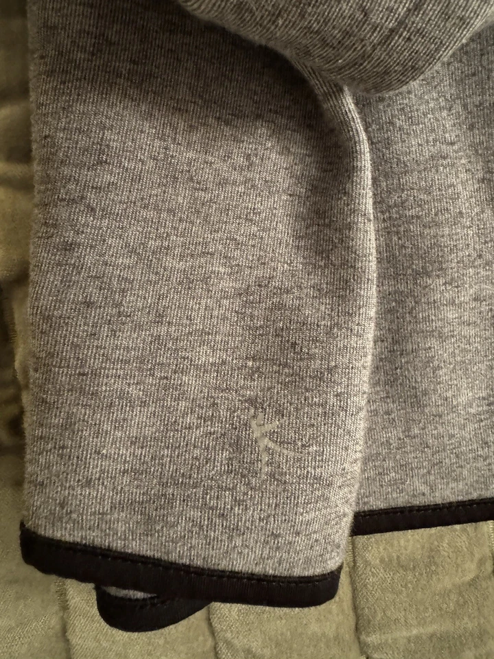 Danskin теперь ~ женский свитер размер L 12-14 серый Activewear с капюшоном молнии Dri больше - Изображение 3 из 4