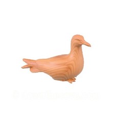 Holzoptik Harz Möwe Ornament 10 cm - Küstendeko - schneller Versand!