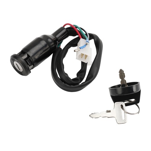 Ignition Switch w/ Keys Fit for Honda ATC 250 ES Big Red 250 1985 1986 1987 - Picture 4 of 13