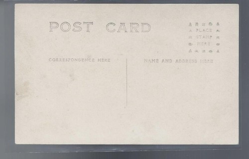 postcard Cute little Boy in front of stone wall AZO RPPC NPM UDB photo *677 - Picture 2 of 2
