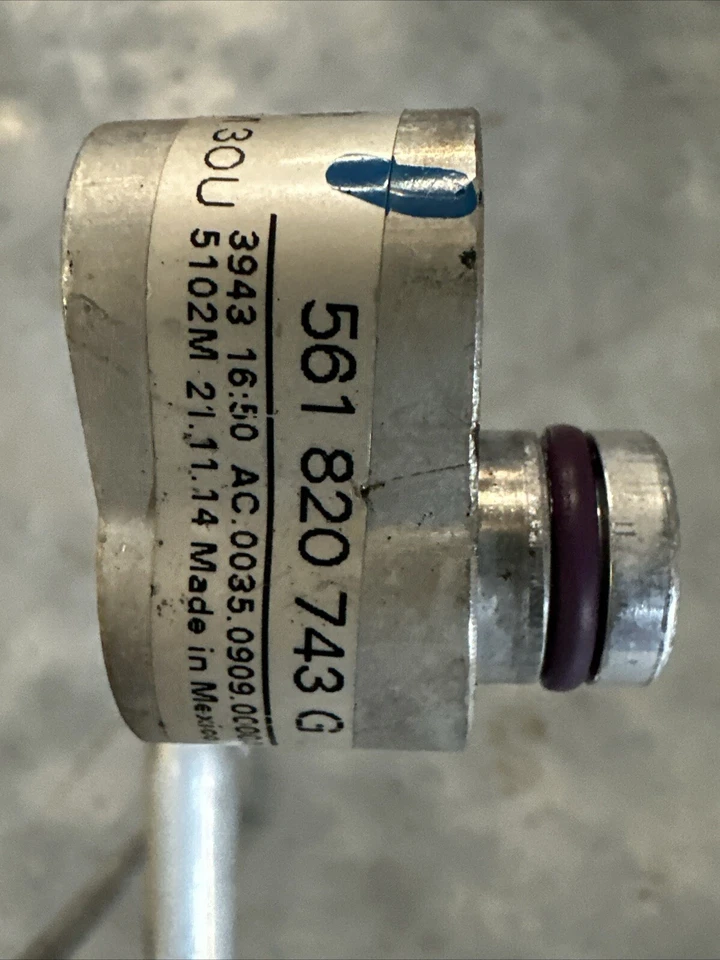 2015 VOLKSWAGEN PASSAT TDI 2.0L CVCA BOTH A/C LIQUID LINES HOSE OEM 🔥🚙 - Image 2 of 4