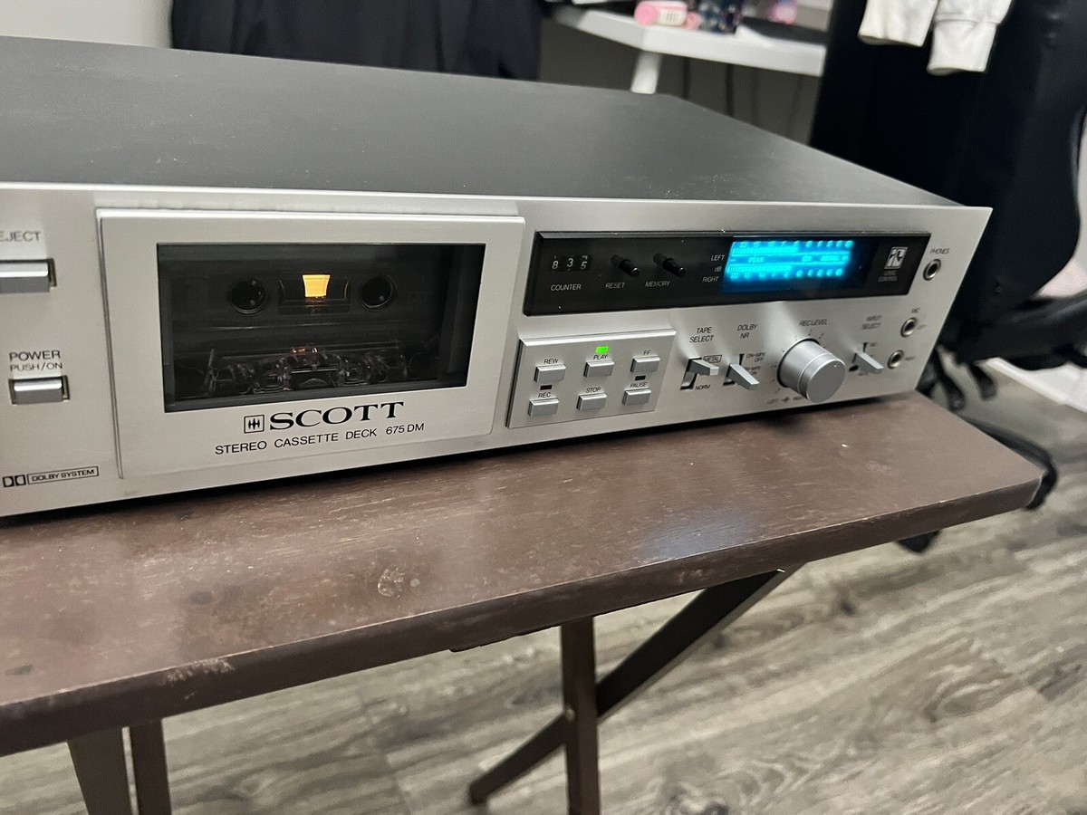 PLATINE CASSETTE SCOTT 671DM EUR 119,00 - FR