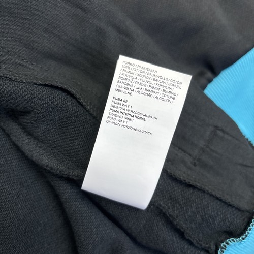 PUMA X Coogi Men Black knitted Blue Full Zip Track Jacket sz L PtP:23” - Picture 14 of 24
